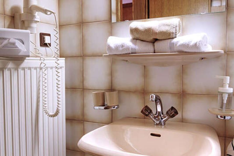 Badezimmer im Appartement Typ C 