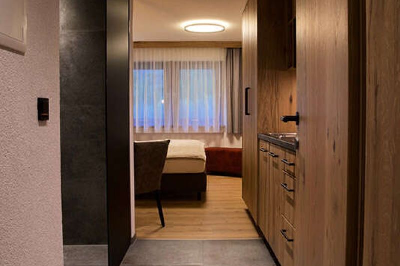 Eingangsbereich im Appartement D1