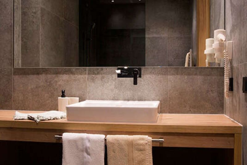 Waschbecken im Badezimmer