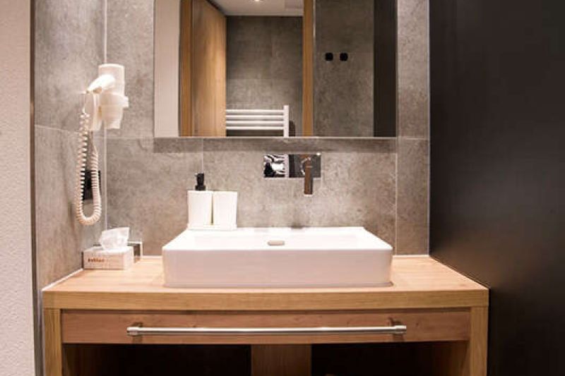 Waschbecken im Badezimmer