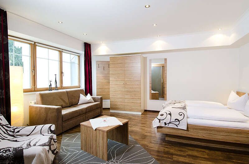 Schlafzimmer im Appartement 2